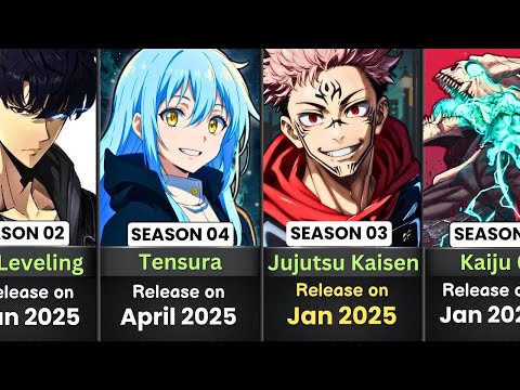 Every UPCOMING Anime Sequels in 2024 - 2025